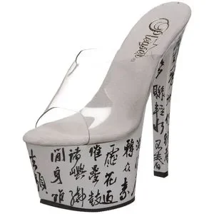 Pleaser | Shoes | Iso Sky 33 Chinese Kanji Symbols Us Size 7